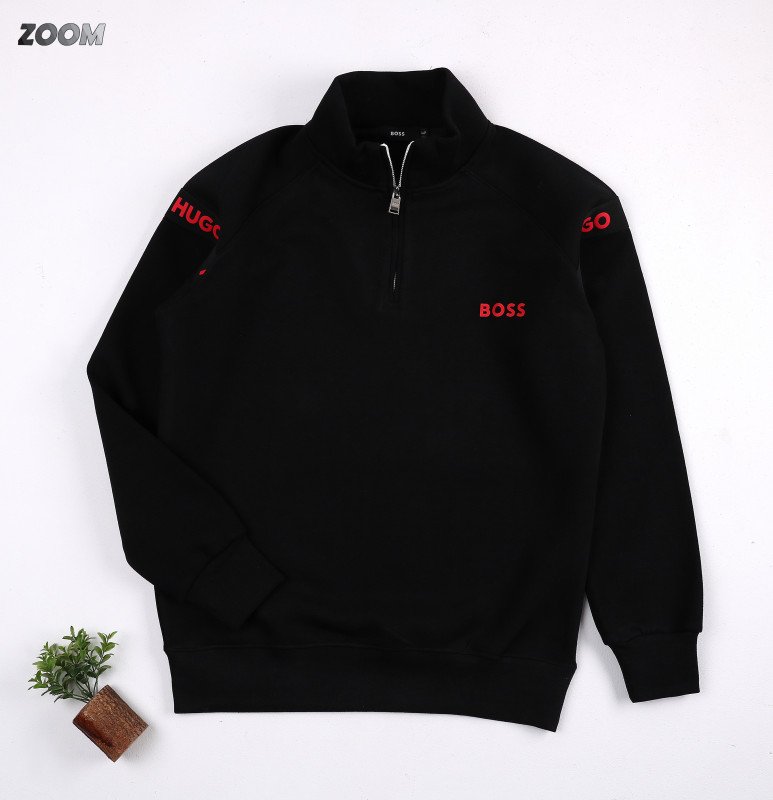 Boss Zipper Sweet Shirt