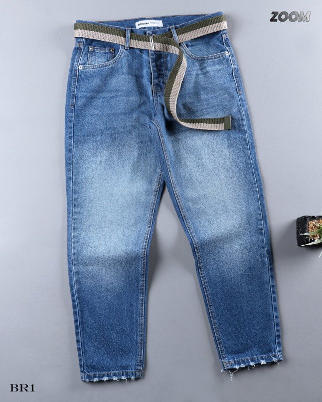 Bershka Jeans Relaxed Fit - BR1